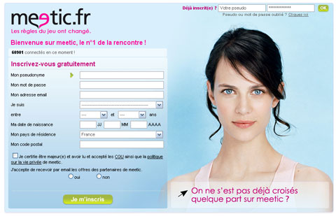 draguer sur meetic : la bonne annonce