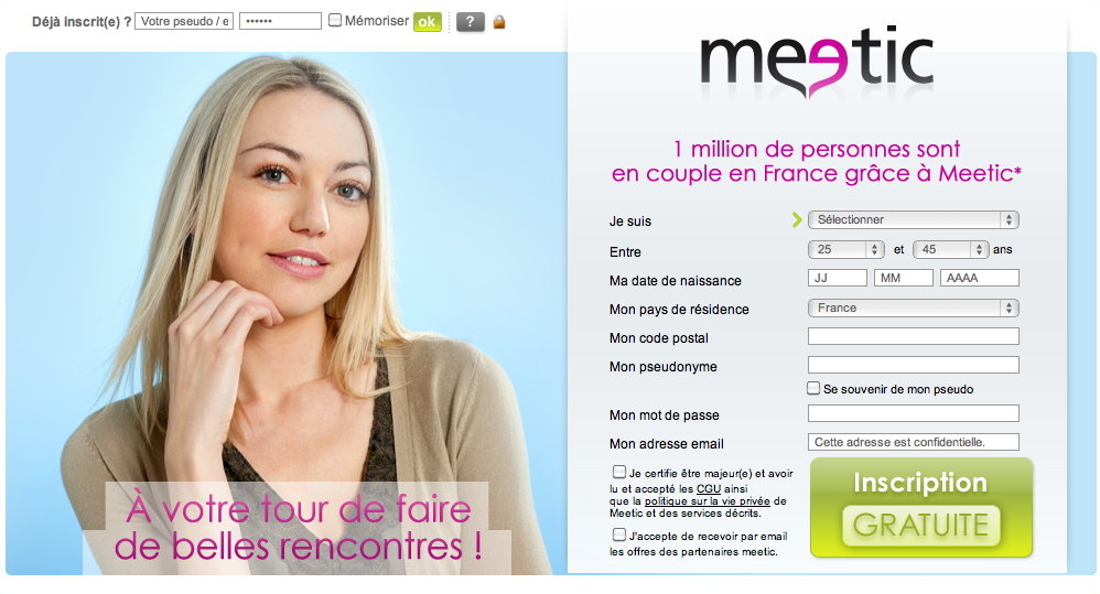 draguer sur meetic la bonne annonce